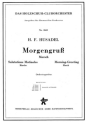 Husadel, Hans Felix Morgengruss Akkordeonorchester Partitur