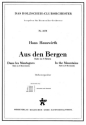 Hauswirth, H. M. Aus den Bergen Akkordeonorchester Partitur