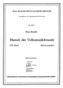 Brndle, Hans Marsch der Volksmusikfreunde Akkordeonorchester Partitur