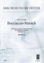 Supp, Franz von Boccaccio-Marsch Akkordeonorchester Partitur