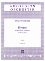 Rudolf Wrthner Hymne Akkordeon-Orchester Partitur