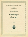 Johann Schmid Salzburger Gavotte Akkordeon-Orchester Partitur