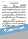 Hollfelder, Waldram / Mnch, Willi Variationen ber ein Thema von Johann Pachelbel Akkordeonorchester Stimmenset