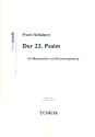 Der 23. Psalm fr Mnnerchor und Klavier Partitur