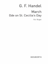 G. F. Handel: March For St Cecilia's Day (Organ) Organ Instrumental Work