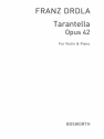 Franz Drdla: Tarantella Op.42 Violin, Piano Accompaniment Instrumental Work