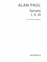 Alan Paul: Sonata For Viola And Piano Viola, Piano Accompaniment Instrumental Work