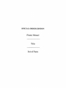 Franz Moser: Trio For Two Violins And Viola Op.38 Chamber Group, String Ensemble, Viola, Violin Instrumental Work