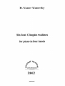 Dimitri Yanov-Yanovsky, Six Valses Perdues De Chopin Klavier Buch
