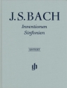 Inventionen und Sinfonien BWV772-801 fr Klavier Neuausgabe 2015,  gebunden