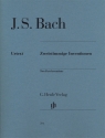 Zweistimmige Inventionen BWV772-786 fr Klavier Neuausgabe 2015