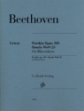 Parthia op.103  und  Rondo WoO25 fr 2 Oboen, 2 Klarinetten, 2 Fagotte und 2 Hrner Stimmen