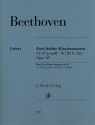 2 leichte Sonaten op.49 fr Klavier