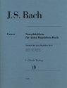 Notenbchlein fr Anna Magdalena Bach fr Klavier (ohne Fingersatz)