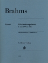 Klarinettenquintett h-moll op.115 fr Klarinette (A) (Viola), 2 Violinen, Viola und Violoncello Stimmensatz