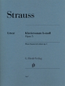 Klaviersonate h-moll op.5 fr Klavier