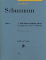 17 well-known original Pieces in progressive Order of Difficuly for piano