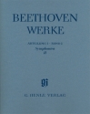 Beethoven Werke Abteilung 1 Band 2 Sinfonien 2