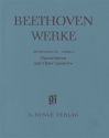 HN4331 Beethoven Werke Abteilung 9 Band 1 Ouvertren 1-3 zur Oper Leonore Partitur mit kritischem Bericht,  broschiert