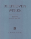 HN4354 Beethoven Werke Abteilung 9 Band 8 Schauspielmusiken Band 2 - Festspiele von 1812 und 1822 Partitur mit kritischem Bericht,  broschiert