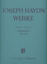 Joseph Hayn Werke Reihe 1 Band 11 Sinfonien 1782-1784