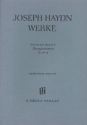 Gesamtausgabe Reihe 14 Band 3 Barytontrios Nr.49-72 Kritischer Bericht