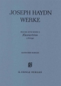 Joseph Haydn Werke Reihe 17 Band 1 Klaviertrios Folge 1