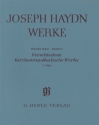 HN5541 Smtliche Werke Reihe 22 Band 2 Verschiedene geistliche Werke Partitur mit kritischem Bericht,  broschiert