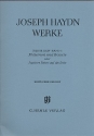 Joseph Haydn Werke Reihe 24 Band 1 Philemon und Baucis Kritischer Bericht