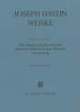 Joseph Haydn Werke Reihe 28 Band 2 Die 7 letzten Worte unseres Erlsers am Kreuze Kritischer Bericht