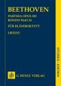 Parthia op.103  und  Rondo WoO25 fr 2 Oboen, 2 Klarinetten, 2 Fagotte und 2 Hrner Studienpartitur