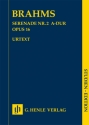 Serenade A-Dur Nr.2 op.16 fr Kammerorchester Studienpartitur