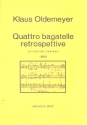 4 bagatelle retrospettive fr Violoncello und Klavier