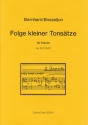 Bosseljon, Bernhard Folge kleiner Tonstze op. 35,1 fr Klavier