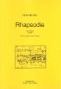 Rhapsodie fr Violoncello und Klavier Partitur