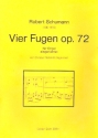 4 Fugen op.72 fr Orgel