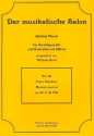 Moment musical B-Dur op.94,3 fr Streichquartett, Kontrabass ad lib Partitur und Stimmen