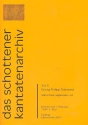 Willkommen segenvolles Fest TWV1:1653 fr Soli, gem Chor, 2 Violinen, Viola und Bc Partitur