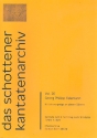 Ich bin vergngt an diesen Gtern TWV1:823 fr Soli, gem Chor, 2 Violinen, Viola und Bc Chorpartitur