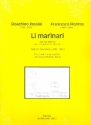 Li marinari fr gem Chor, Streicher und Klavier zu 4 Hnden Partitur