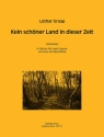 Kein schner Land in dieser Zeit fr 3 Blockflten (SSA) Partitur