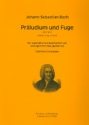 Prludium und Fuge e-Moll BWV851 fr 2 Gitarren Partitur und Stimmen