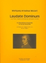 Laudate Dominum KV339 fr 3 Trompeten, 2 Posaunen und Tuba Partitur und Stimmen