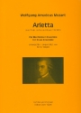 Arietta Voi che sapete KV492 fr 3 Trompeten, Posaune und Tuba Partitur und Stimmen