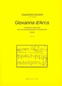 Giovanna d'Arco fr Gesang (Mezzosopran/Alt) und Klavier Partitur (it)