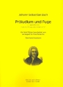 Prludium und Fuge cis-Moll BWV819 fr 5 Flten Partitur und Stimmen