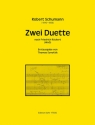 2 Duette nach Friedrich Rckert WoO fr 2 Stimmen (SA/ST) und Klavier Partitur