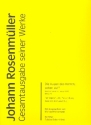 Die Augen des Herren sehen auff RWV.E15 fr Sopran, Alt, Tenor, Bass, 2 Violinen und Bc Partitur