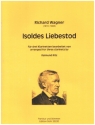 Isoldes Liebestod fr 3 Klarinetten Partitur und Stimmen