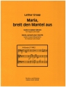 Maria, breit den Mantel aus fr Fagott und Orgel